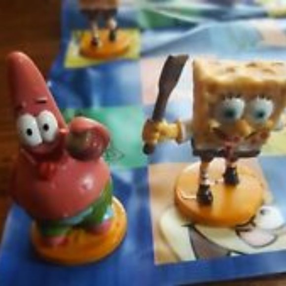 Nickelodeon Spongebob Squarepants Dominoes & Checkers Game Set in Lenticular Box - Picture 6 of 13